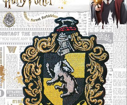 Harry Potter Hufflepuff Crest Iron-On Patch For Sale