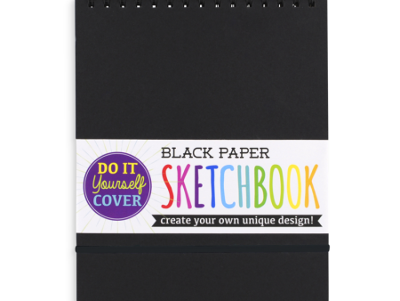 Black Paper DIY Cover Sketch Book 75 Pages Cheap