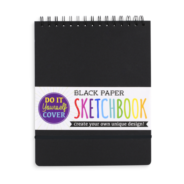 Black Paper DIY Cover Sketch Book 75 Pages Cheap