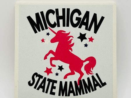 Michigan State Mammal Coaster Online Sale