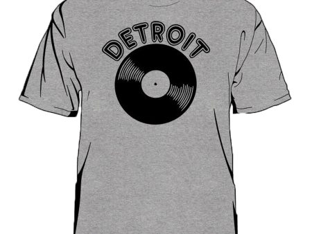 Detroit Vinyl Men s T-Shirt on Sale