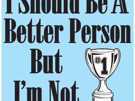 Better Person Sticker Supply