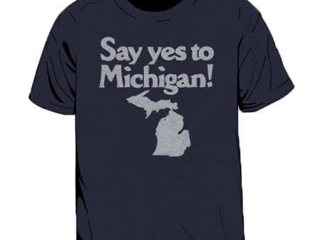 Say Yes To Michigan Men s T-Shirt Online